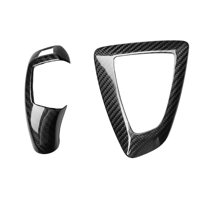 

For BMW Black carbon fiber gear patch is suitable 1 2 3 4 X1 X2 series 2012 2013 2014 20105 2016 2017 2018 2019 2020 interior