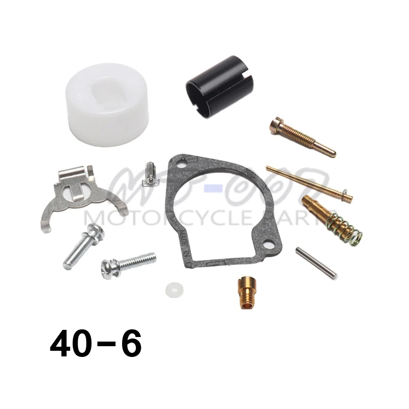 Карбюратора мотоцикла Ремонтный комплект подходит для 2 х тактный 43CC 47CC 49CC Мини