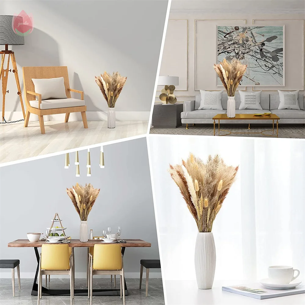 Натуральный сушеный цветок пшеницы для сушеных цветов свадьба вечеринка