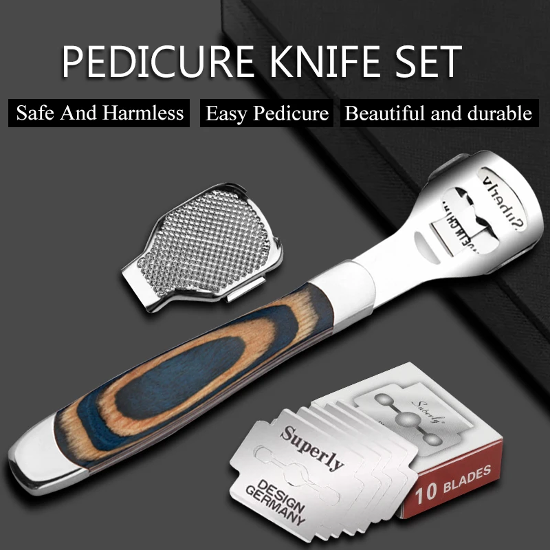 Новая бритва для кожи ног из персикового дерева кукурузный инструмент удаления