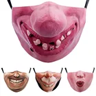 Женская и мужская маска для косплея, забавная Красная маска с большим носом и защитой лица, Пылезащитная, для езды на велосипеде, уличных пятен, дышащая, для взрослых, маски унисекс