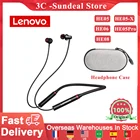 Беспроводные наушники Lenovo HE05X, Bluetooth 5,0, спортивные IPX5 наушники-вкладыши, HIFI, шумоподавление, микрофон, магнитные наушники с шейным ободом
