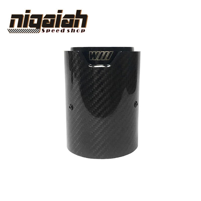 70 мм углеродного волокна цвет синий, черный; большие размеры выхлопные трубы M Производительность глушитель выхлопной трубы для M2 F87 M3 F80 M4 F82 F83 M5 F10 m6 F12 F13