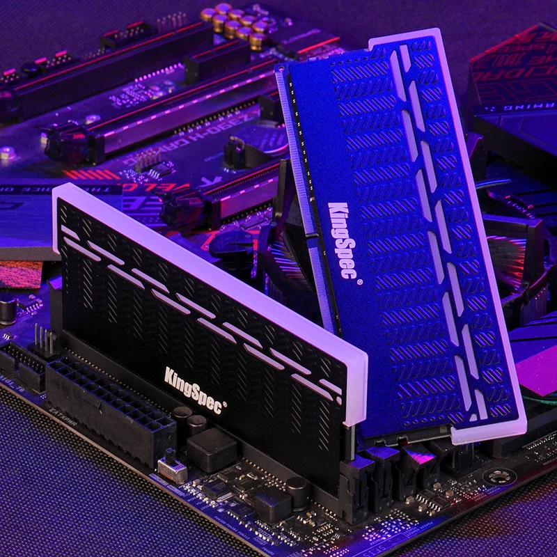 KingSpec оперативная Память DDR4 3200 МГц 16 Гб 8 RAM RGB 3600 XMP 288pin для AMD Inter материнская плата |