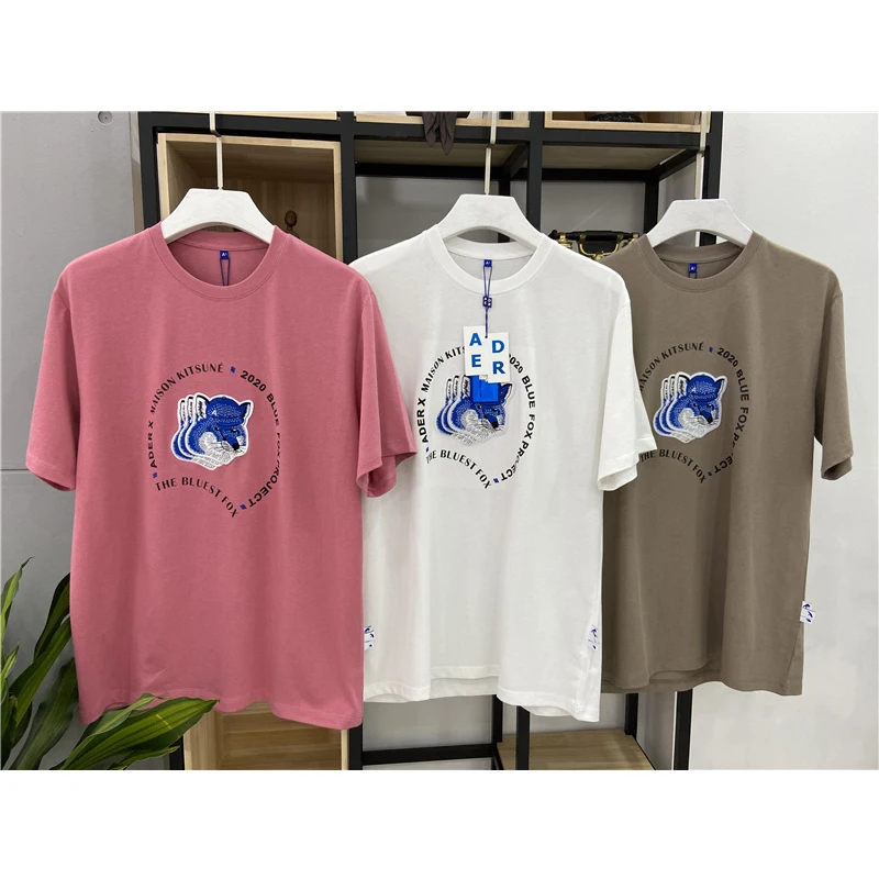 

Summer New Printed Cotton High Quality 1:1ader Error Short Sleeve Men's And Women's t-Shirt S~L