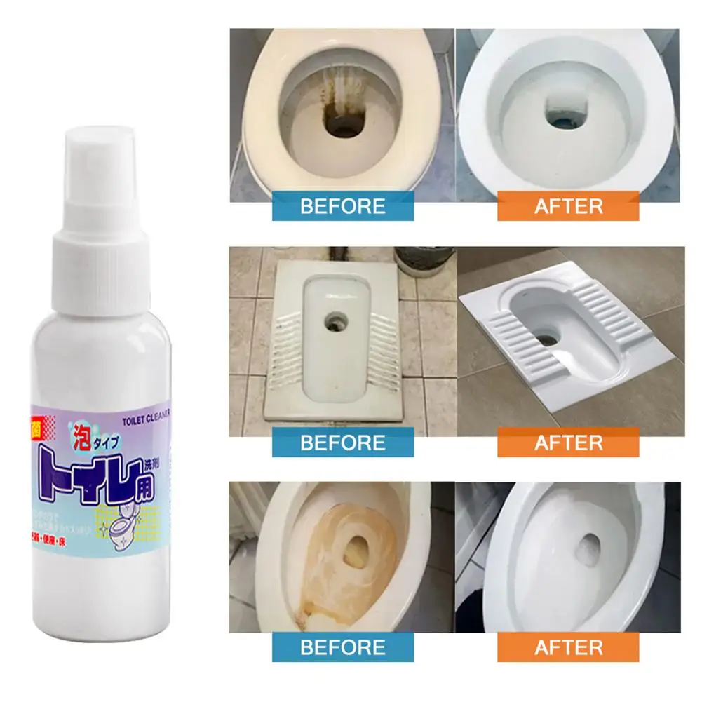 30/50/100 мл дома пены быстрое удаление Спрей очиститель унитаза спрей Ванная