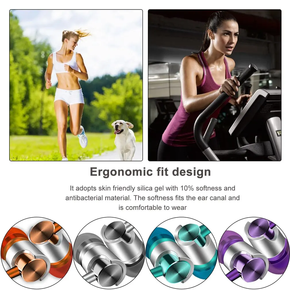 

In-ear Earphones Heavy Bass Nylon Cable Sturdy Tensile Earphones With Microphone Universal Portable Earphone