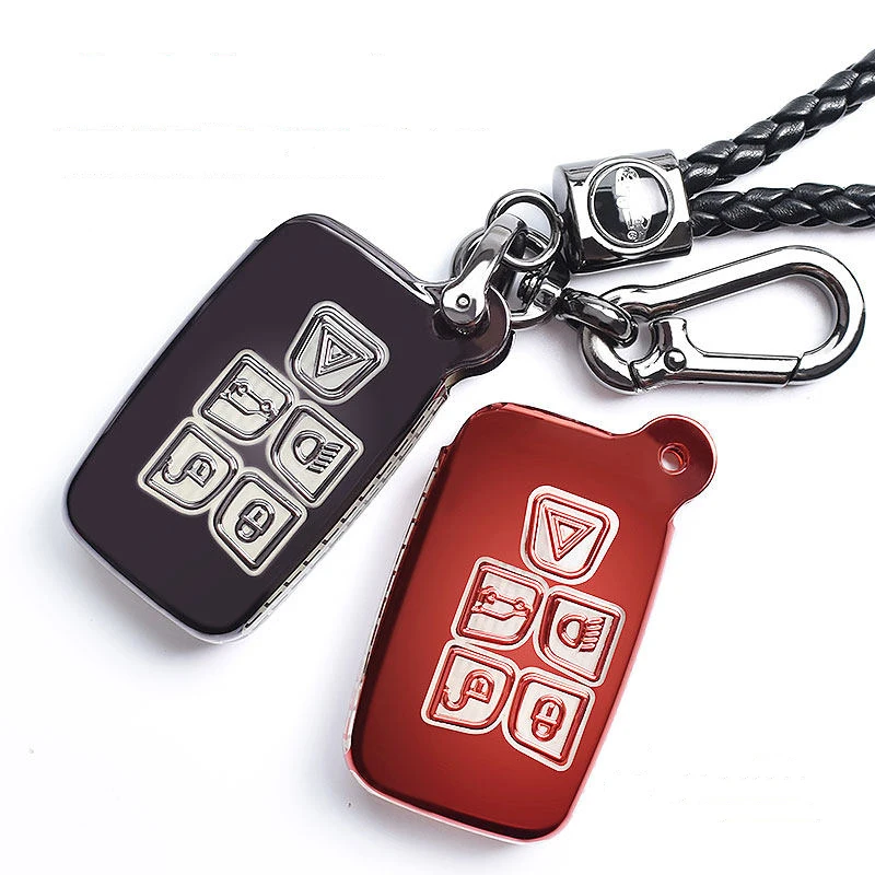 Высококачественный резиновый чехол для автомобильных ключей из ТПУ Land Rover RANGE ROVER