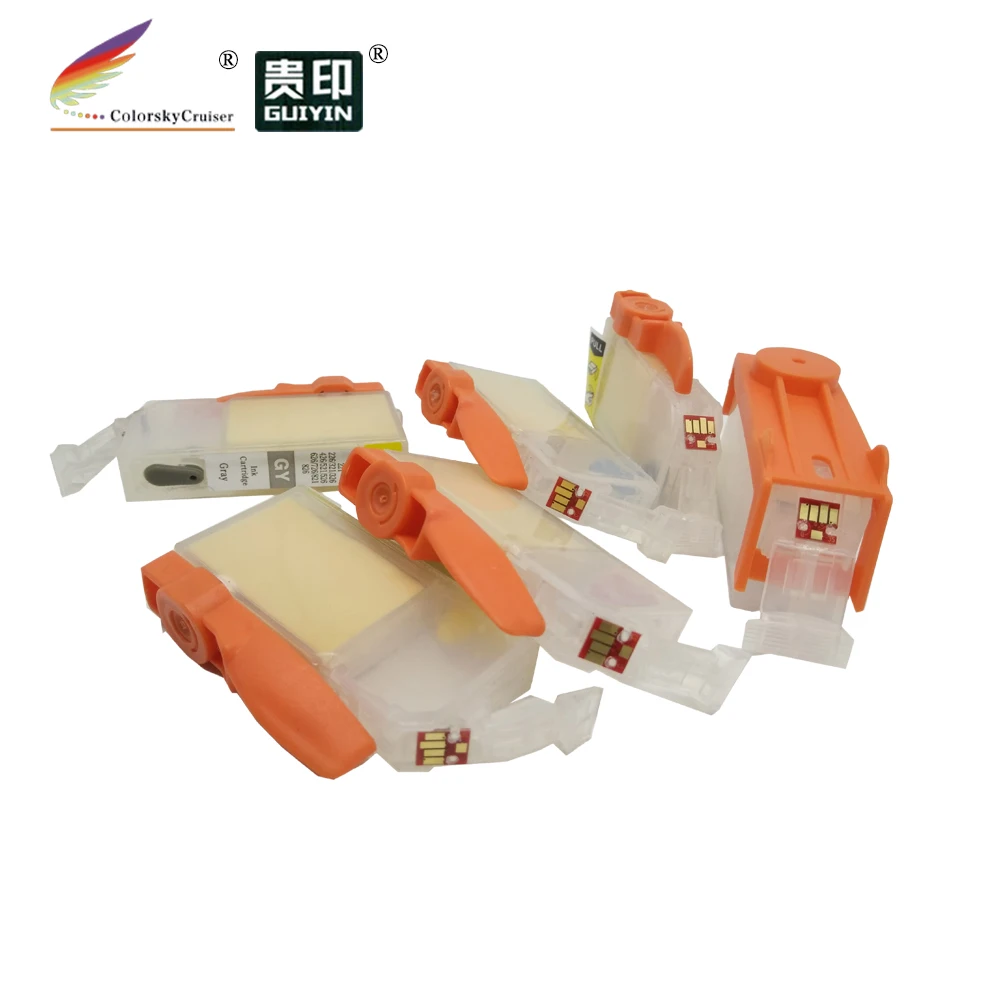 (RCC725-6) многоразовый картридж для Canon PGI725 CLI726 pgi-725 cli-726 pgi PG 725 PG725 PIXMA MG8170 MG6170 KKCMYGY |