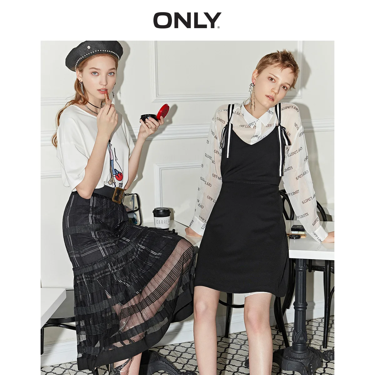 Женское платье с V-образным вырезом и завышенной талией | Женская одежда