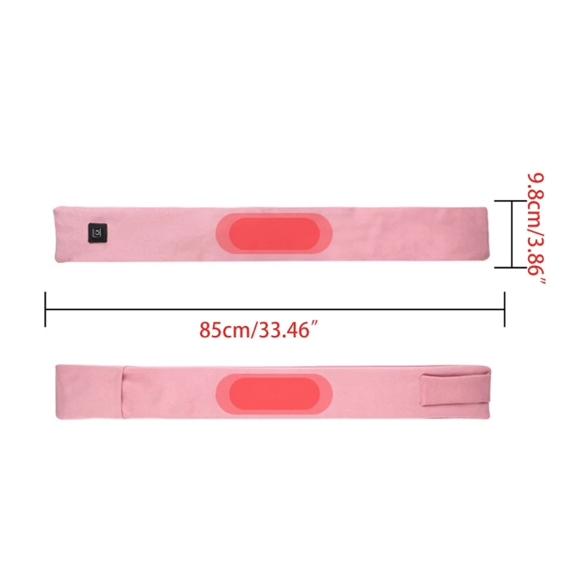 

Women Men Electric USB Heated Neck Wrap Cross Scarf Adjustable Temperature Heating Neckerchief Cold Weather Windproof Warmer Bib