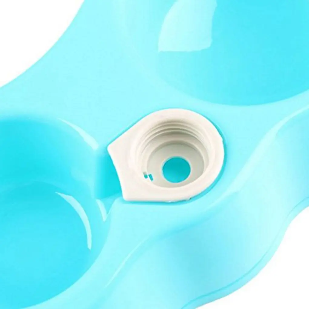 

Dual Port Dog Automatic Water Dispenser Feeder Utensils Bowl Cat Drinking Fountain Food Dish Pet Bowl