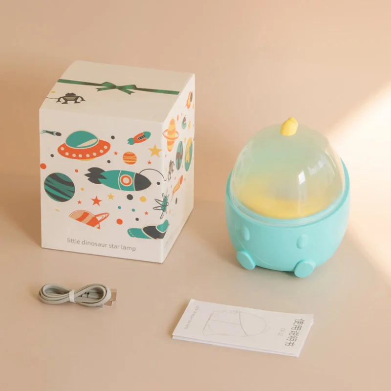 

Creative Dream Rotation Lamp Little Dinosaur Starry Sky Light LED Projection Night Light Music Nightlight Children Gifts