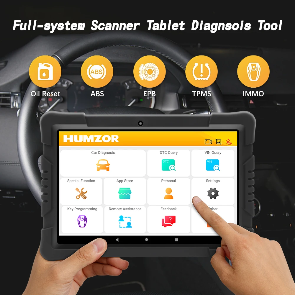 Humzor NexzDAS Pro OBD2 Code Reader Scanner Automotivo OBD 2 Car Diagnostic Tool IMMO TPMS EPB DPF SAS ABS Injector Oil Reset | Автомобили