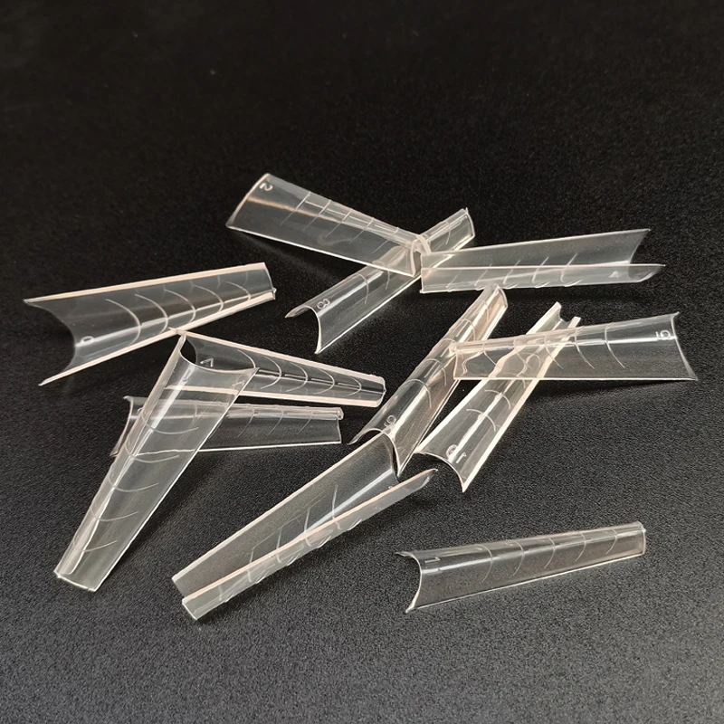 Формы для ногтей полиуф полностью акриловый гель удлиненные накладные ногти