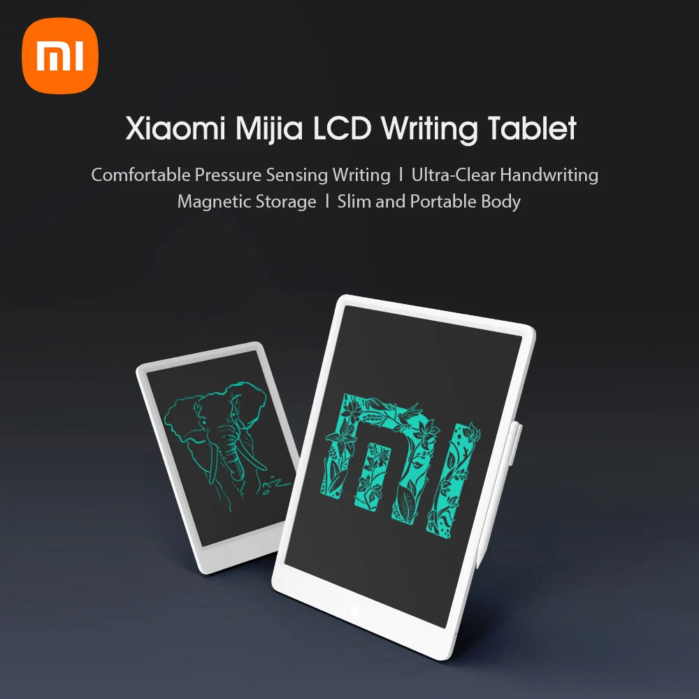 Планшет Xiaomi Mijia с ЖК экраном 10/13 5 дюймов ручкой электронный блокнот для письма
