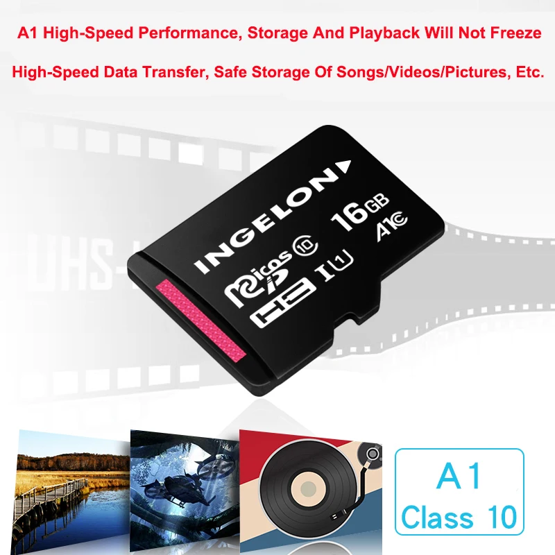 INGELON карта памяти 4 8 Гб 16 UHS-I microSDHC класс скорости 10 оригинальная TF micro SD адаптер в