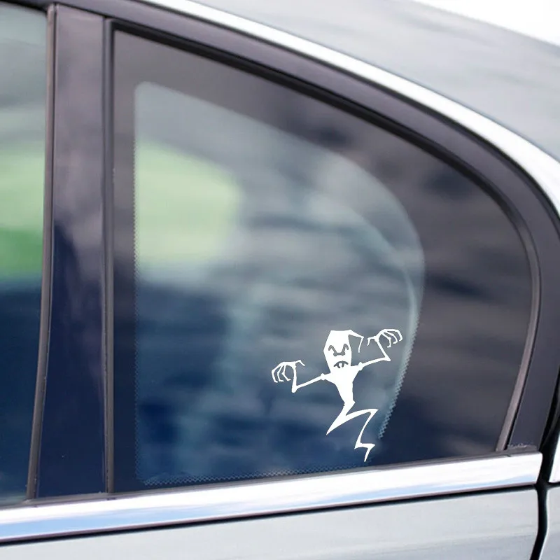 Крутой Хэллоуин жуткий стикер виниловый декор для Авто/бампер/окно виниловая