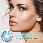 Супер X дизайн 5 оттенков Модная крышка для контактных линз глубокие Цветные глаза