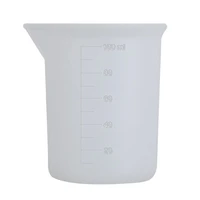 crystal epoxy disposable silicone measuring cup diy handmade tool with scale 100ml ml cup