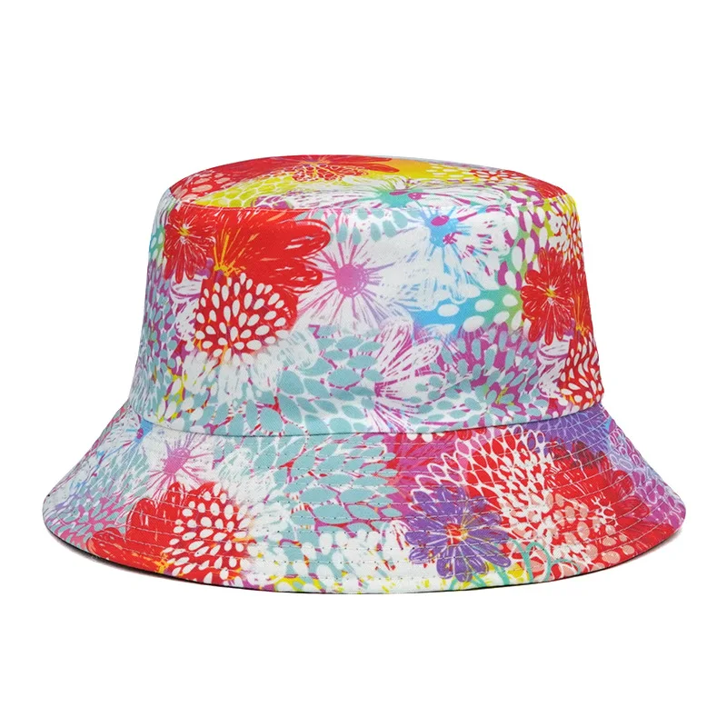

2021 Fashion Summer Outdoor Leisure Bucket Hat Sunscreen Female Sunhat Fisherman Hat Women Men