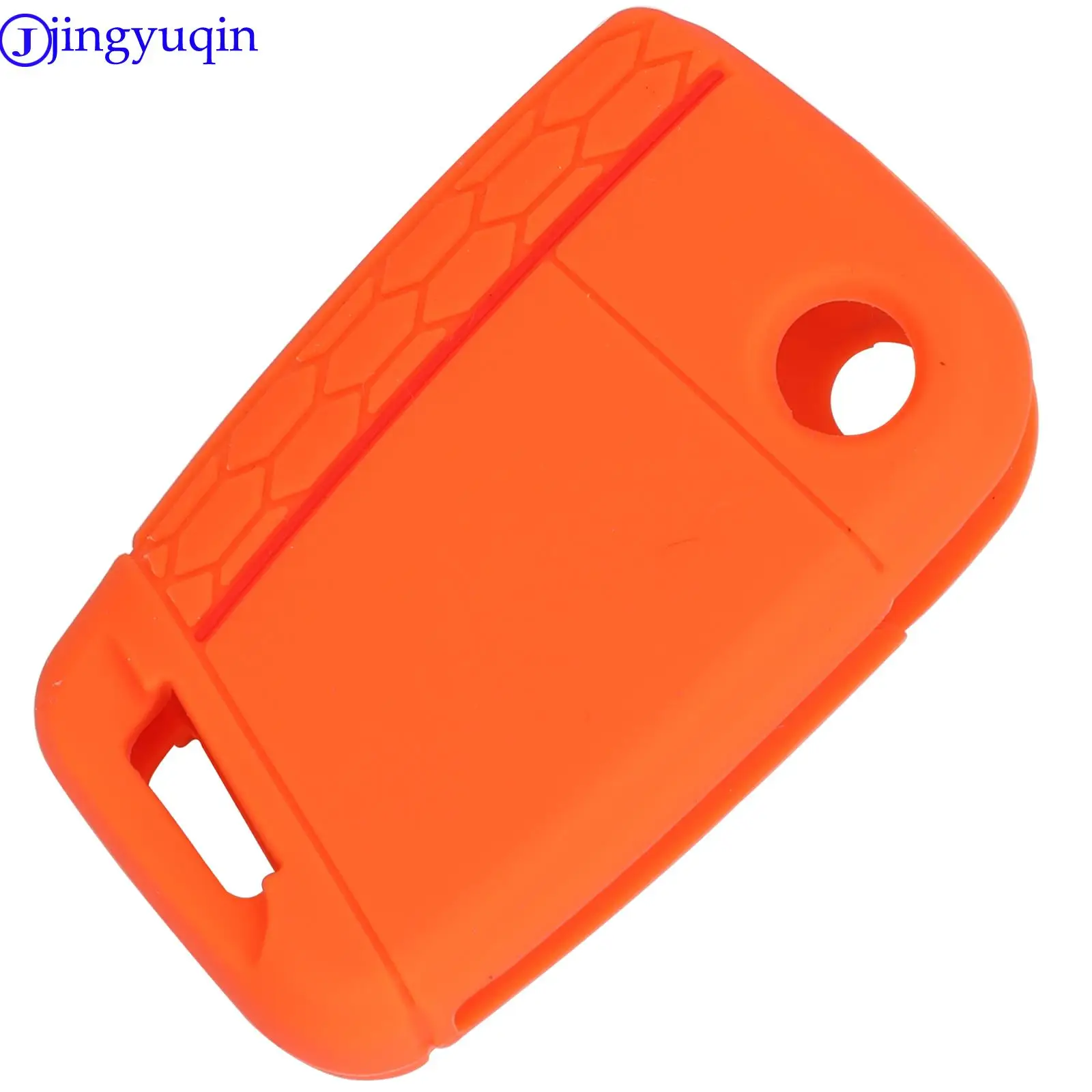 jingyuqin 3 Button Silicone Key Fob Cover Case For VW Polo 2016 Golf 7 MK7 For Skoda Octavia Combi A7 For SEAT Leon Ibiza CUPTRA images - 6