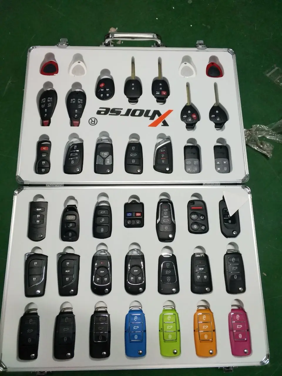 Полный 39 шт./компл. с коробкой Xhorse универсальные дистанционные ключи английская