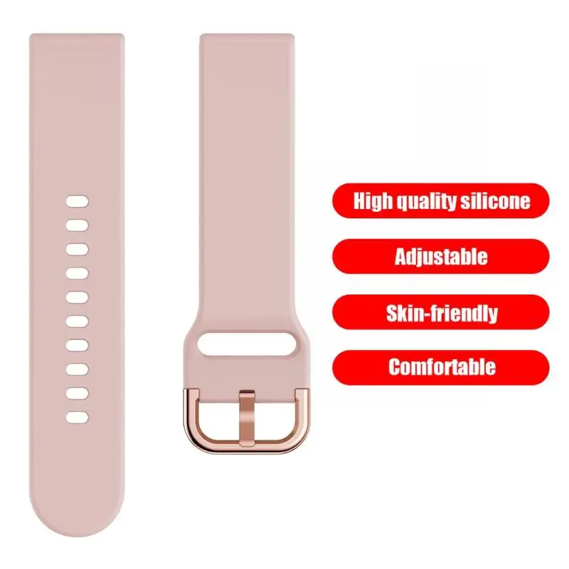 Силиконовый оригинальный спортивный ремешок для Galaxy Watch активный смарт samsung 20 мм