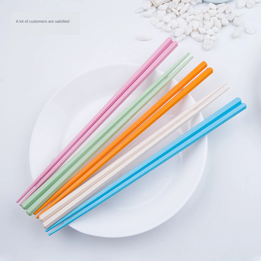 

1 Pair Stainless Steel Metal Chopsticks Chinese Style Suitable For Sushi Hash Food Stick Kitchen Tool Cherry Blossom