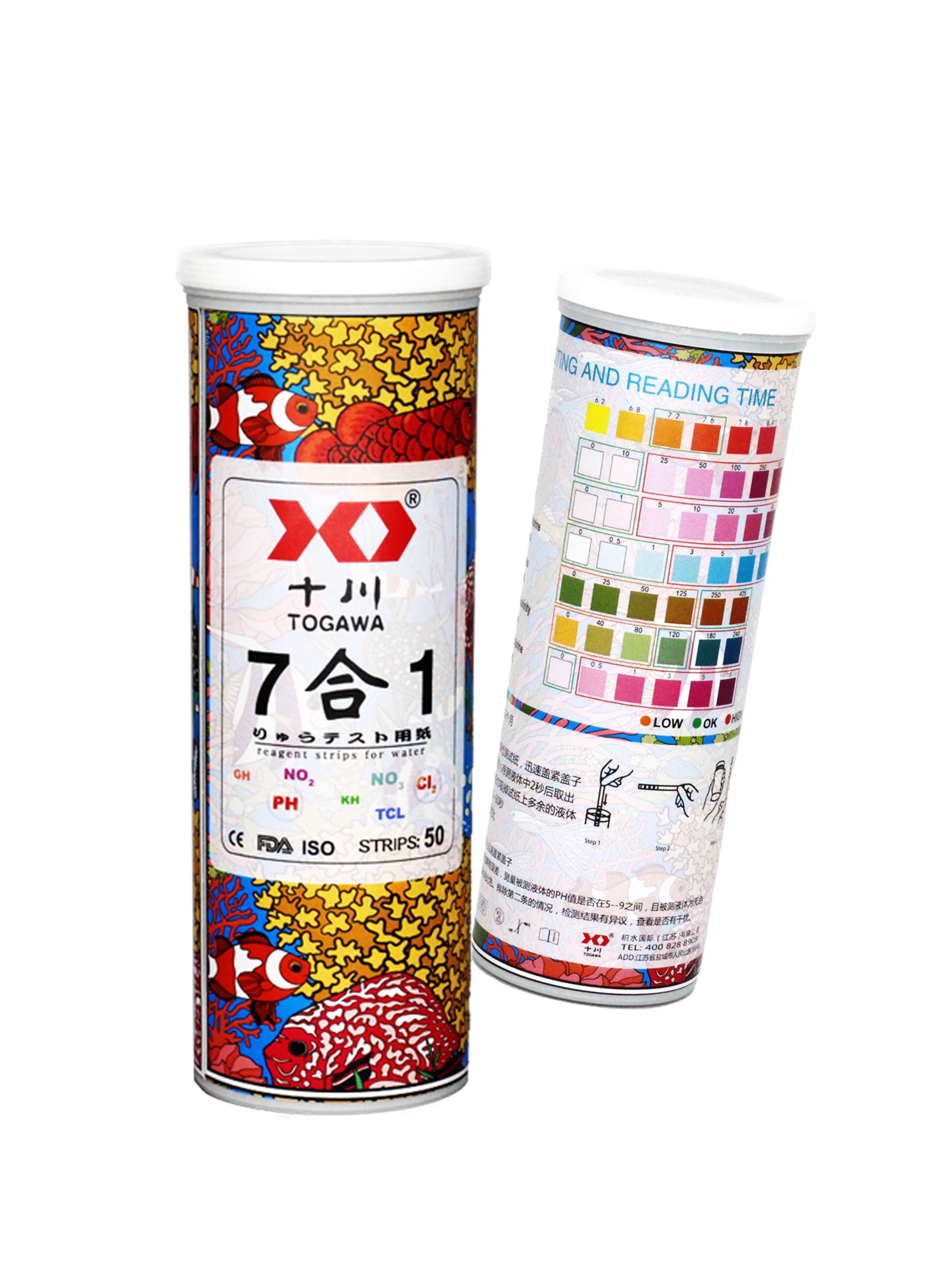 Быстро Тесты полоски комплект картоноделательная машина/GH KH NO2 NO3 CL2 хлора