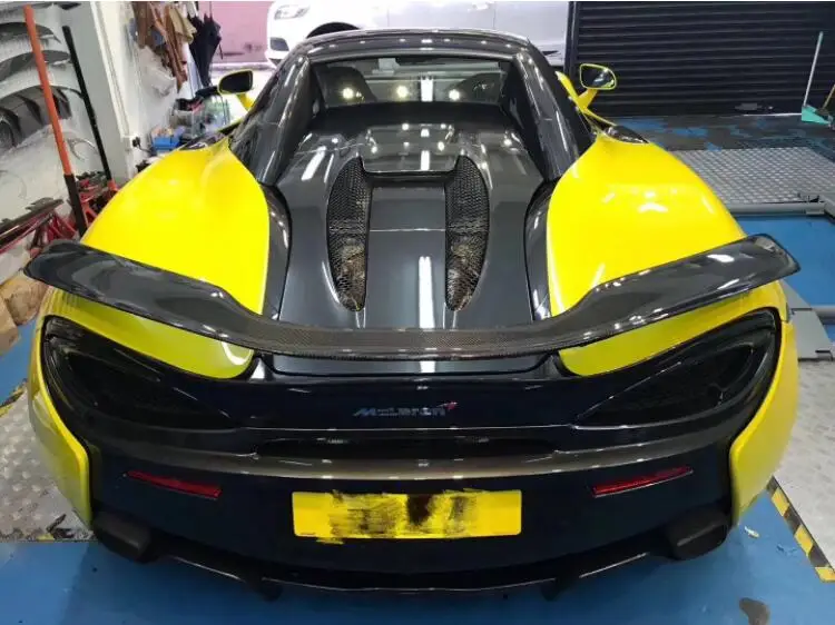 

High Quality CARBON FIBER REAR WING TRUNK LIP SPOILER FOR McLaren 540 570s 570 GT 2016 2017 2018 2019 2020 2021