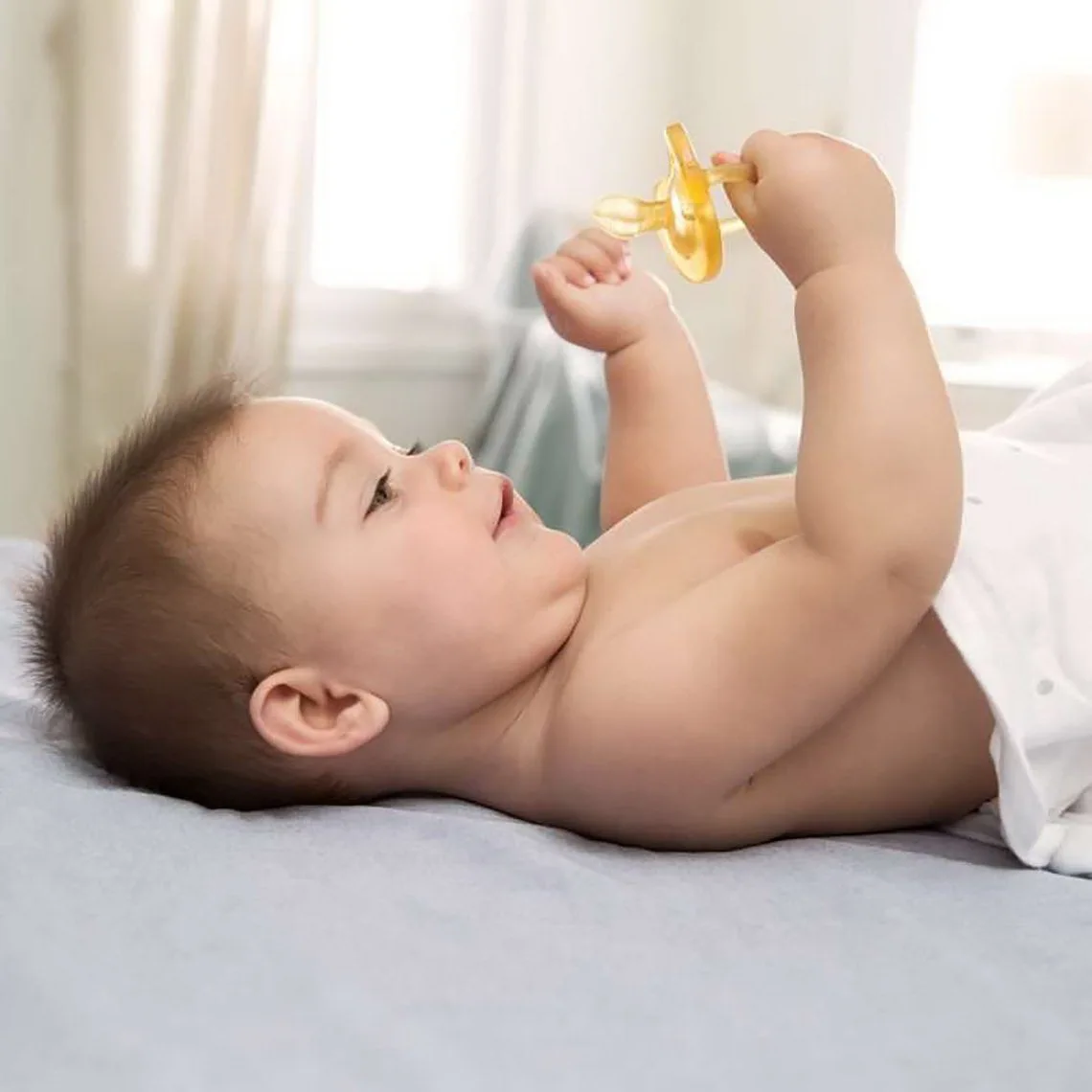 Пустышка Chicco Physio Soft 1 шт. 0 6 мес. натур. латекс|Соска| |