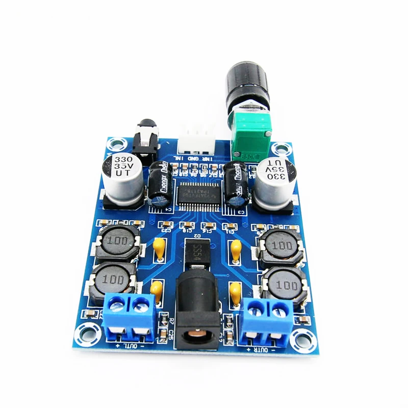 TPA3118D2 Digital Audio Amplifier Board DC 24V 2 *45W Dual Channel High Power Sound Amplifiers XH-M312 HIFI DIY Amp for speakers |