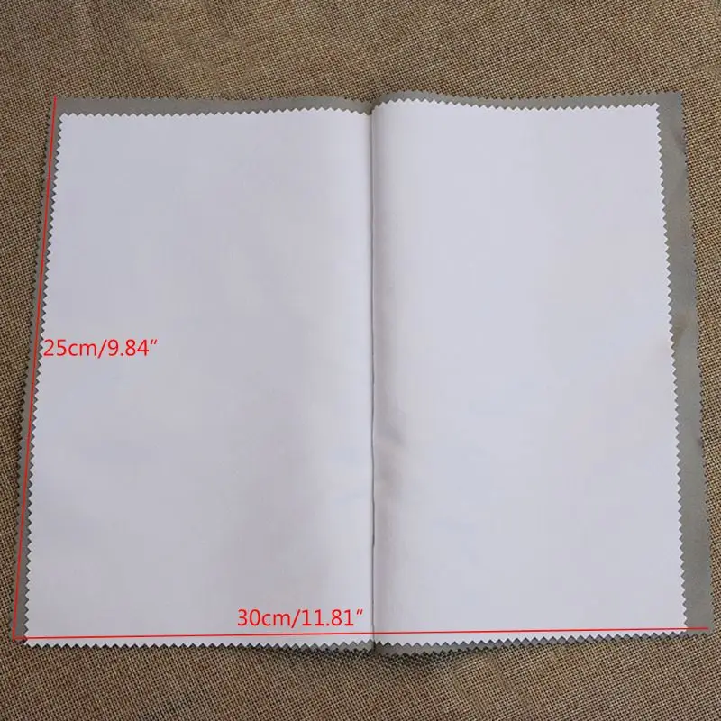 

Cotton Jewelry Cleaning Polishing Cloth Gold Silver Platinum Jewelry Silverware