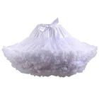 Юбки для свадьбы свадебный кринолин леди подъюбник для девочек для вечерние белые синие Черные балетные Пышная юбка для танцев