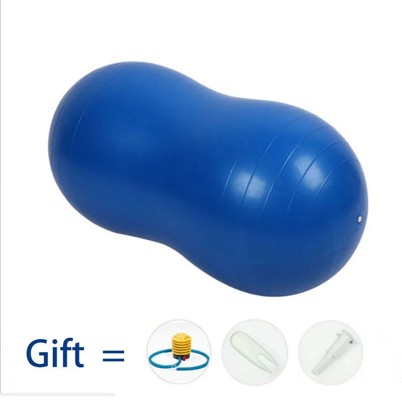 

Надувной Массажный мяч в виде арахиса, утолщенный взрывозащищенный капсульный мяч, спортивное оборудование для йоги и фитнеса