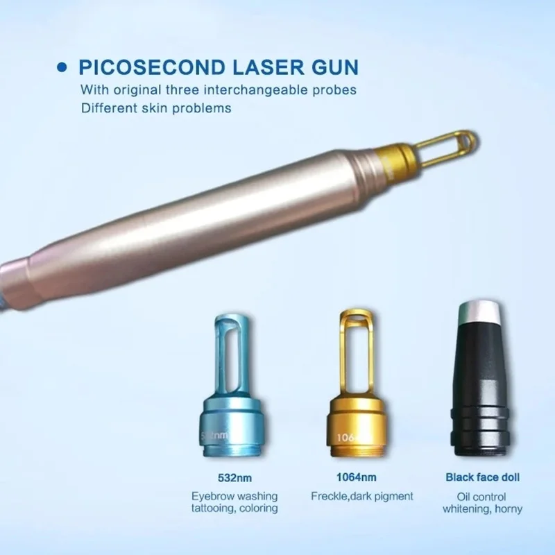 Portable Laser Picosecond Laser with Carbon Peel Skin Whitening Tattoo Removal Eyebrow Removal Machine for Makeup Beauty Machine