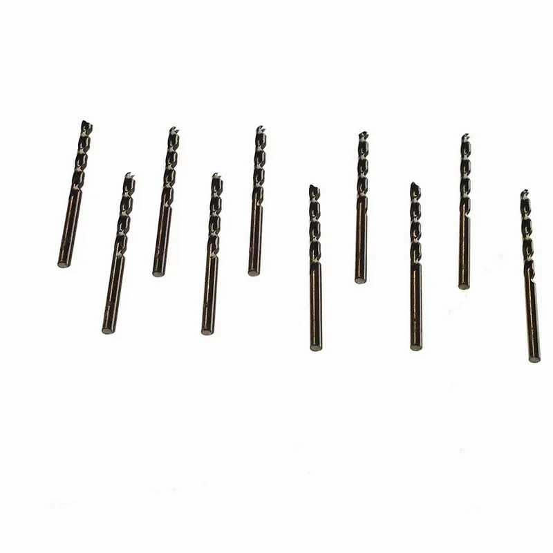 10 шт. 0,5 мм-3,0 мм HSSM35 Co5 % полное шлифованное сверло из нержавеющей стали спиральное сверло с прямым хвостовиком специально для нержавеющей стали