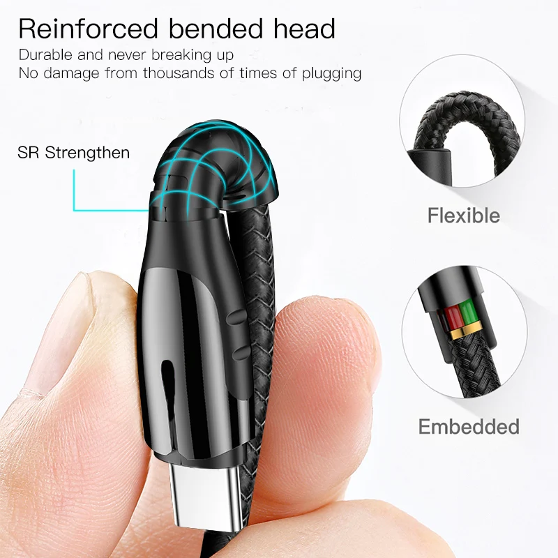 Yesido CA45 5A быстрое зарядное устройство usb type C кабель для huawei mate 20 mate 20 Pro P20 samsung Supercharge Быстрая зарядка провод USB C кабель