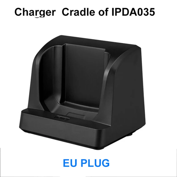 IPDA035 CradleEUplug IssyzonePOS зарядная Колыбель для КПК сканер штрих-кода IPDA035 ручной КПК Android 7,0 2G 16G с 4200mAh съемным аккумулятором - Цвет: IPDA035 CradleEUplug