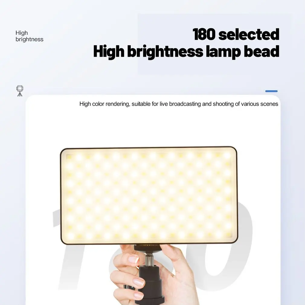 

Новинка 320 Светодиодная лампа для видеокамеры двухцветная Регулируемая температура 3200K 5600K фотография DSLR фото лампа для Canon Nikon