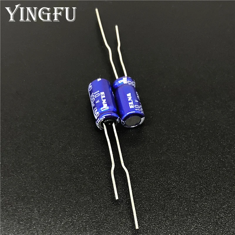 10 шт. 100 мкФ 10V ELNA Япония RE3 Series 5x11 мм 10V100uF аудио конденсатор с алюминиевой