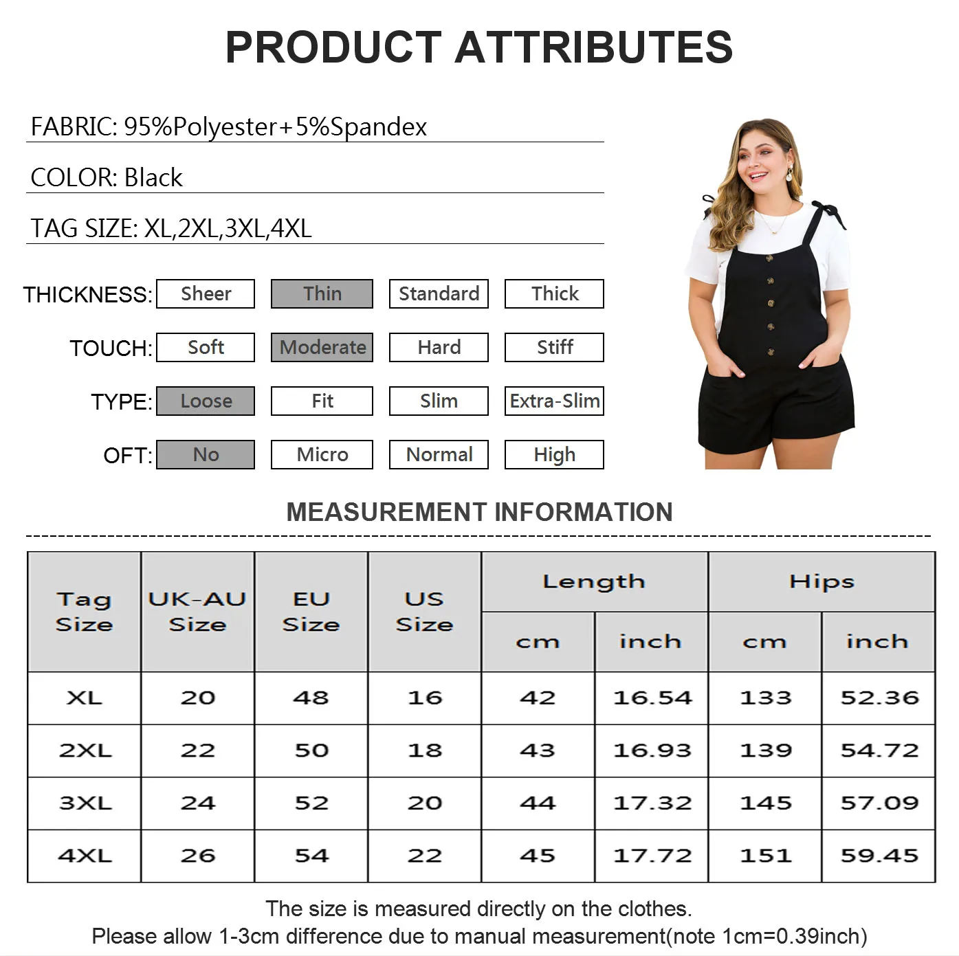 

4XL Plus Size Women Strappy Casual Overalls Summer Jumpsuits 2021 Casual Backless Rompers Female Solid Button Pockets Pants D30