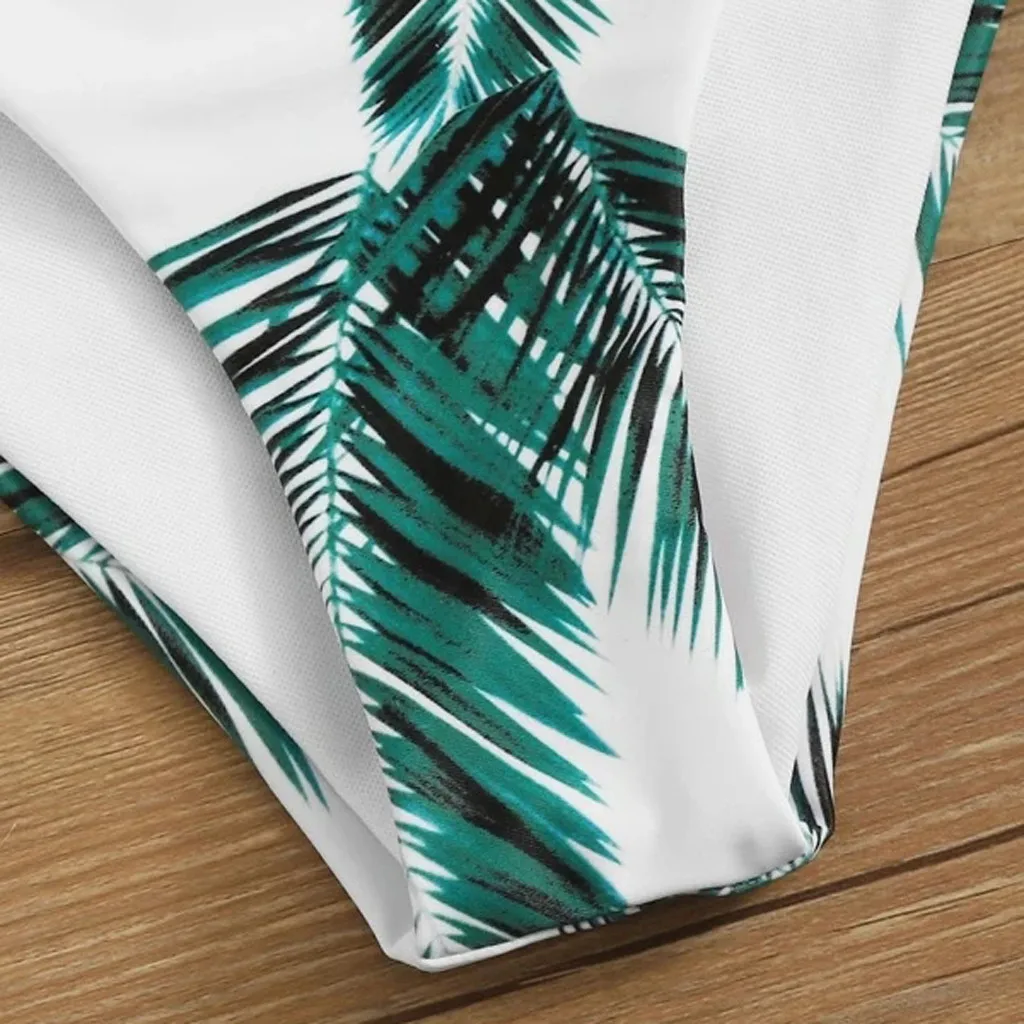 

Home&Nest Women Sexy Leaf Random Print Push-Up Bikini Set Two Piece Swimsuit Beachwear Swimwear Bathing Beach Swimming Suit 2020