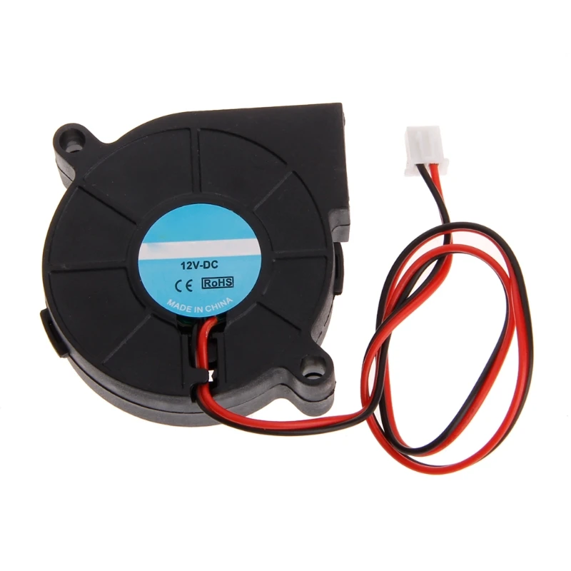 

3D Printer Fan 5015 DC 50X50x15mm 0.23A Sleeve-Bearing Blower for Reprap i3 10166