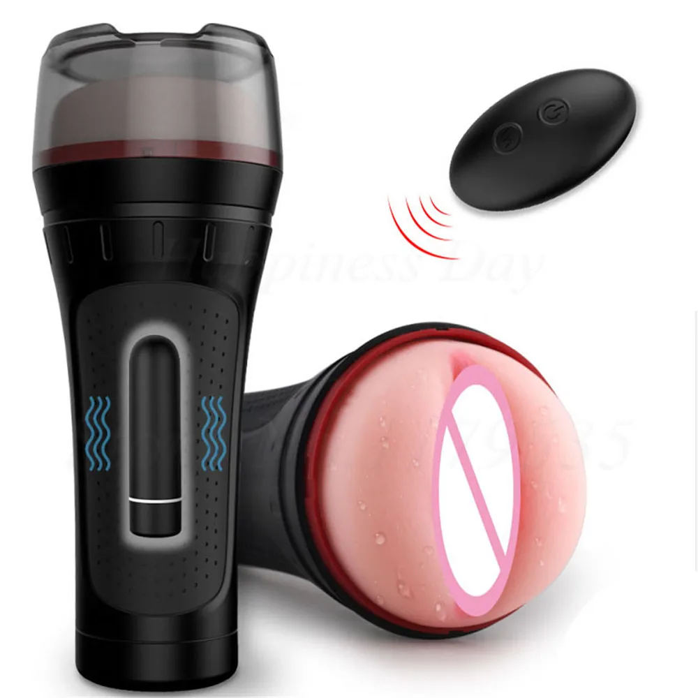 Новинка 2020 Мужской мастурбатор чашка вибратор Реалистичная Вагина настоящая