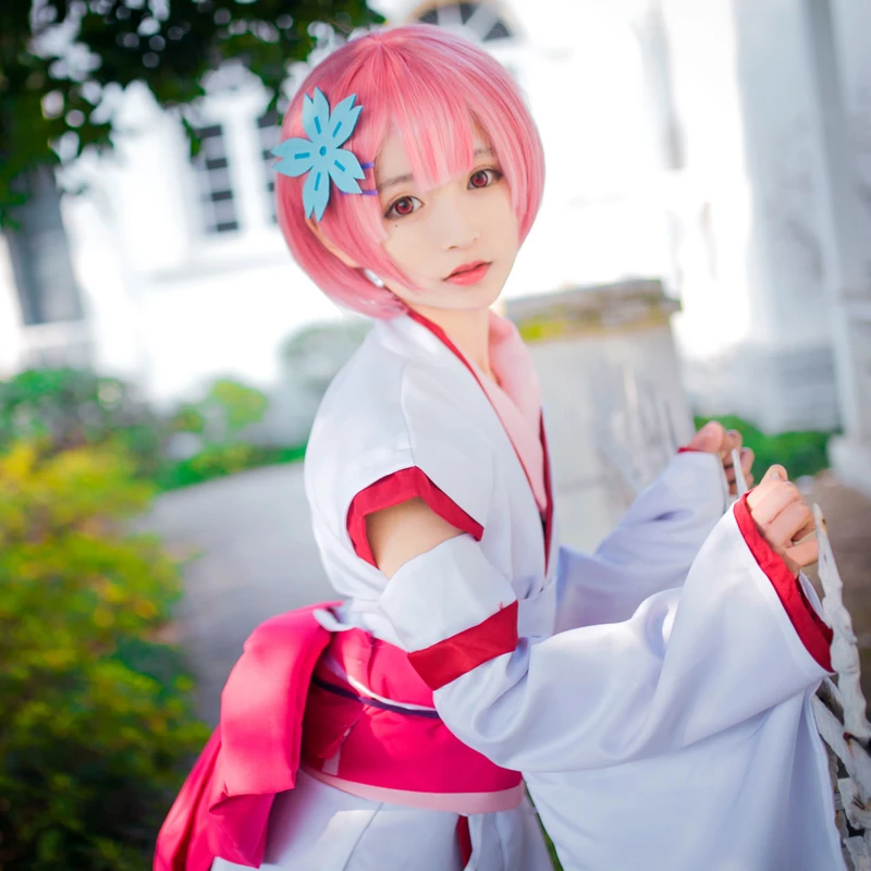 Новинка Аниме Rem Ram Re:Zero Начальная жизнь в другом мире костюм горничной для