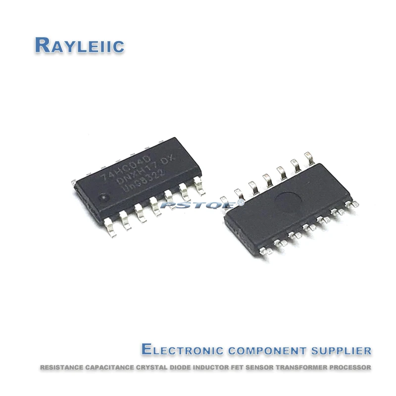 Новый шестисторонний инвертор 74HC04D SOP14 74HC04 SOP 14 SN74HC04DR SMD бесплатная