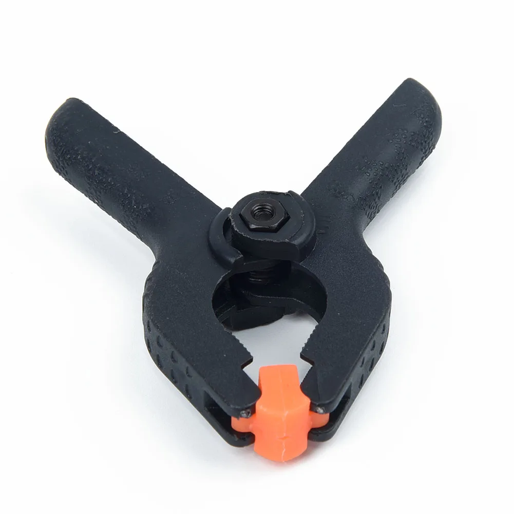 

6PCs Tools Hard Plastic Woodworking Grip 2inch Toggle Clamps Spring Clip Black