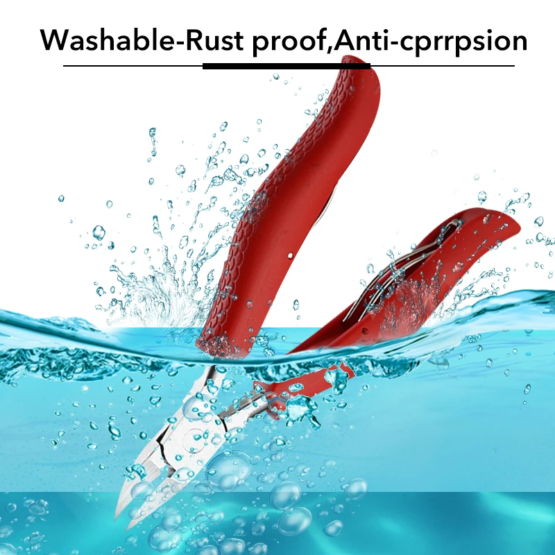 Кусачки для ногтей вросшие ногти коррекция подиарии кусачки кутикулы резаки